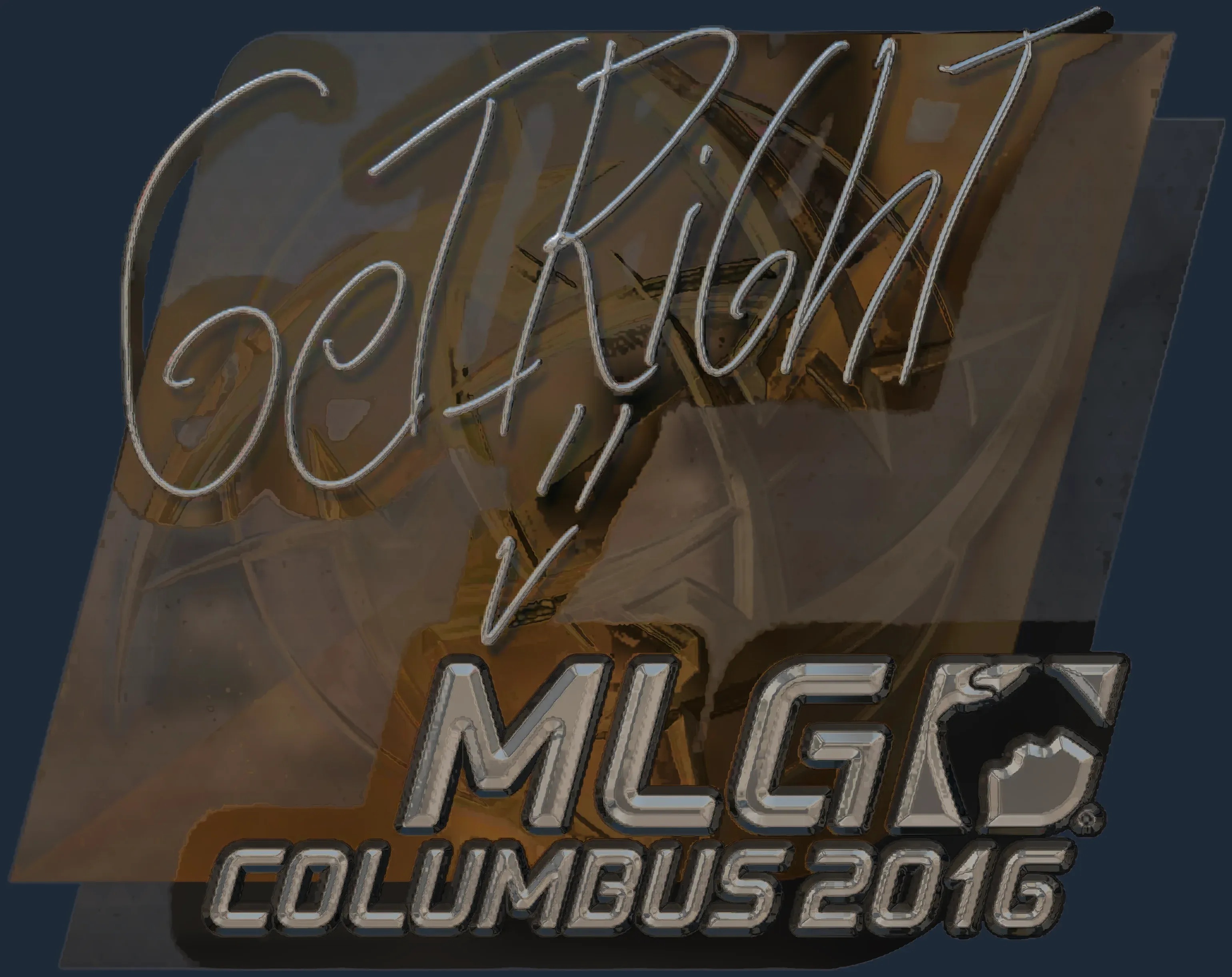 Sticker | GeT_RiGhT (Foil) | MLG Columbus 2016